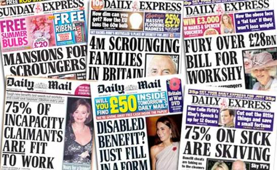 media branded scroungers 